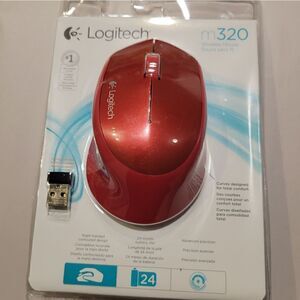Logitech M320 wireless mouse 24 month battery life New!